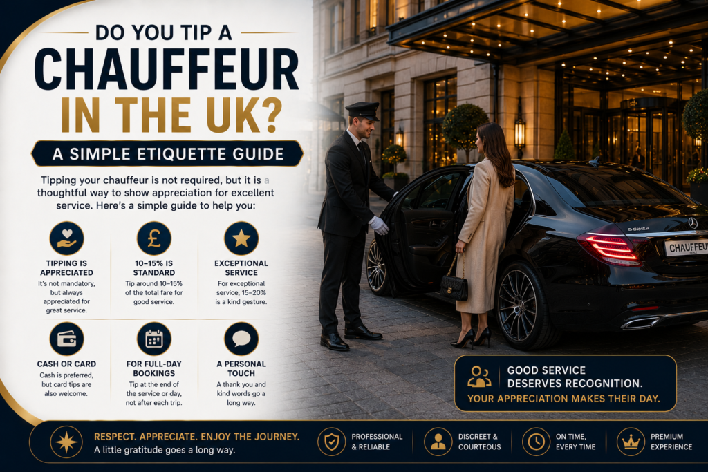 Do you tip a chauffeur in the UK?