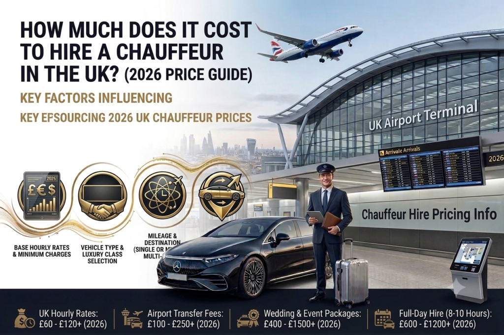 How much does a chauffeur cost in the UK in 2026?
