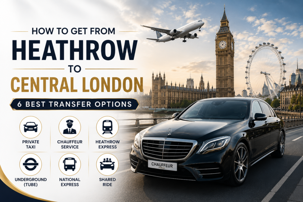 How to Get from Heathrow to Central London 6 Best Transfer Options