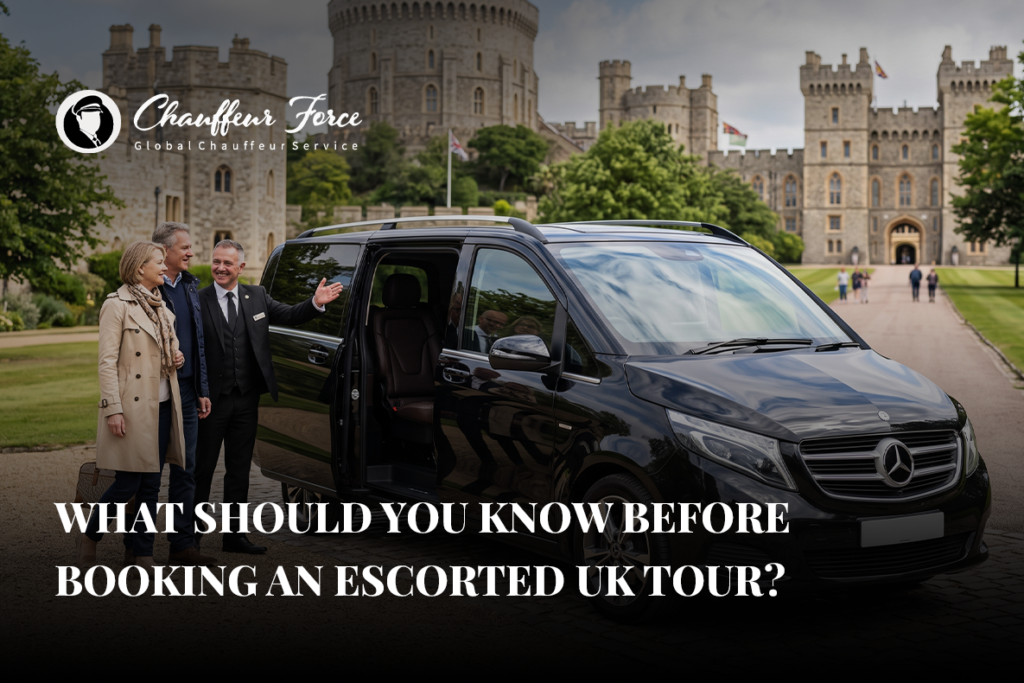 Escorted UK tour chauffeur service