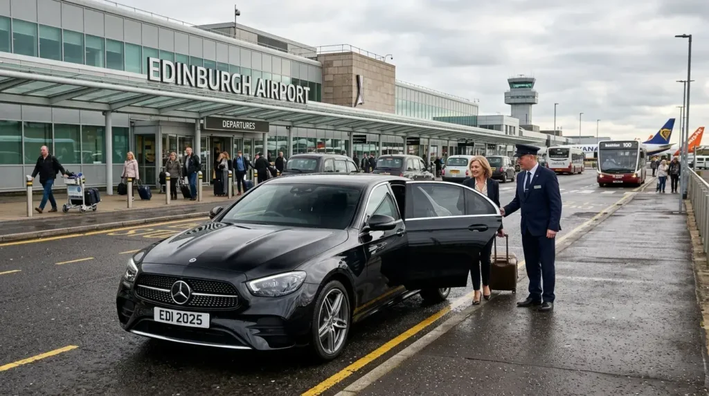 Edinburgh Airport chauffeur transfer