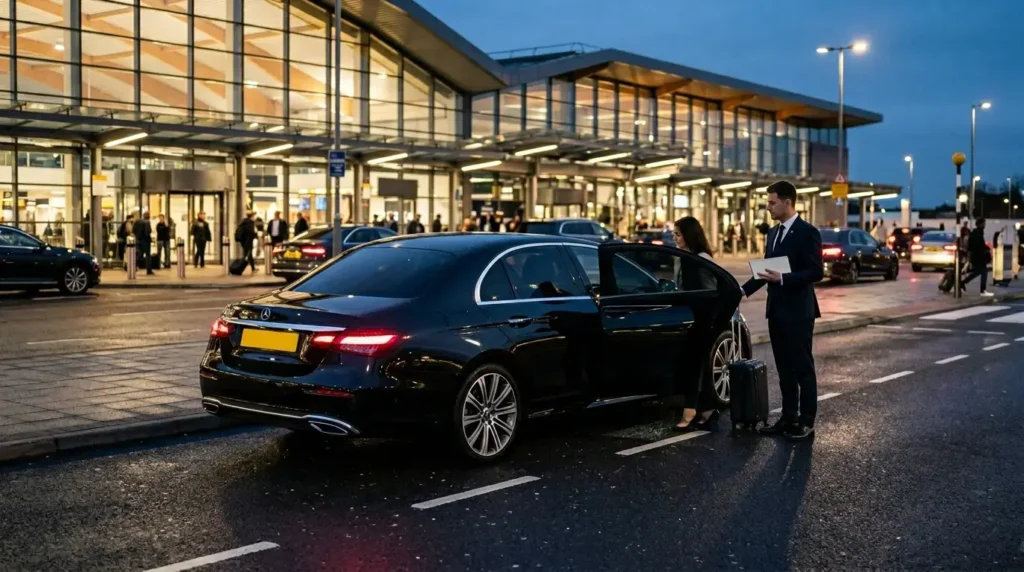 Luton Airport chauffeur transfer