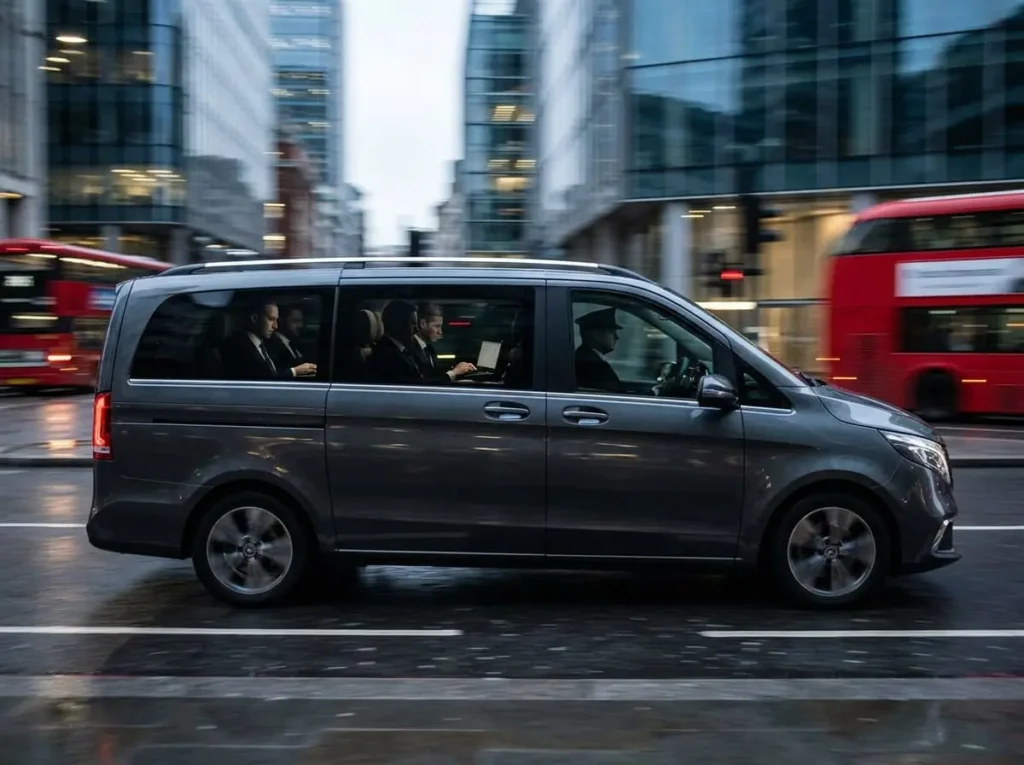 Corporate event chauffeur service