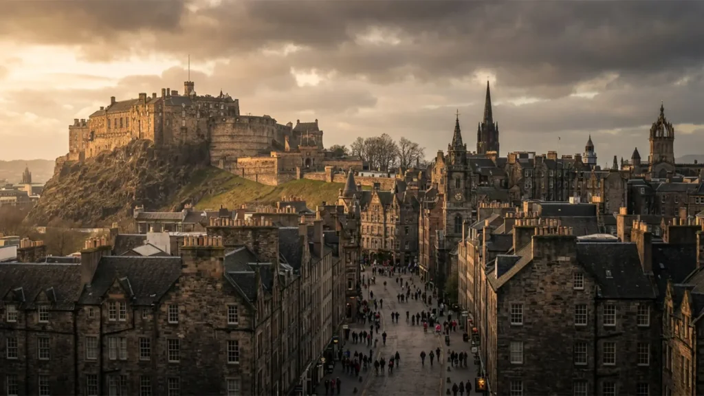 Edinburgh chauffeur service area
