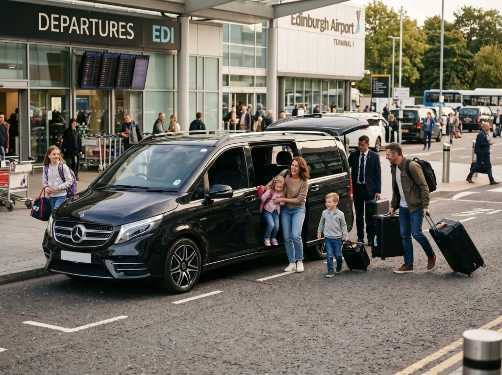 Edinburgh Airport chauffeur transfer