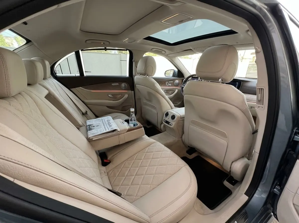 Mercedes-Benz E-Class chauffeur vehicle
