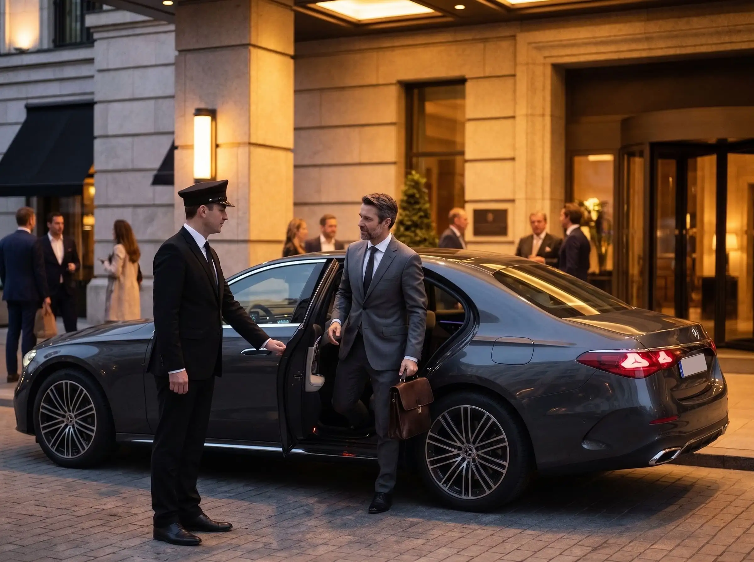 Mercedes-Benz E-Class executive chauffeur car