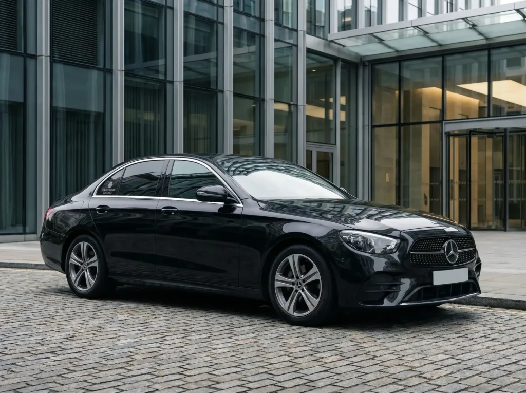 Mercedes-Benz E-Class chauffeur vehicle