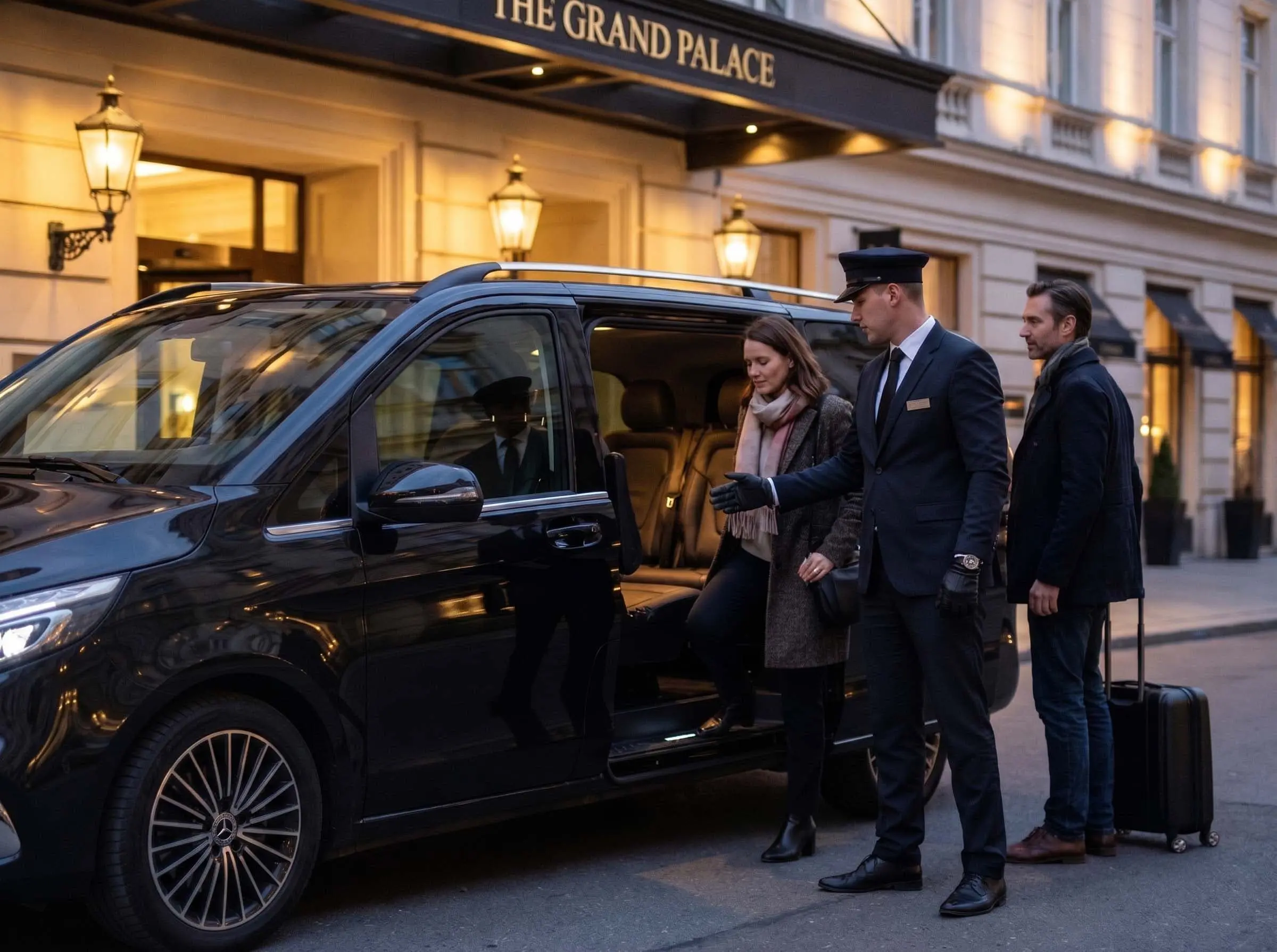 Mercedes-Benz V-Class luxury passenger cabin