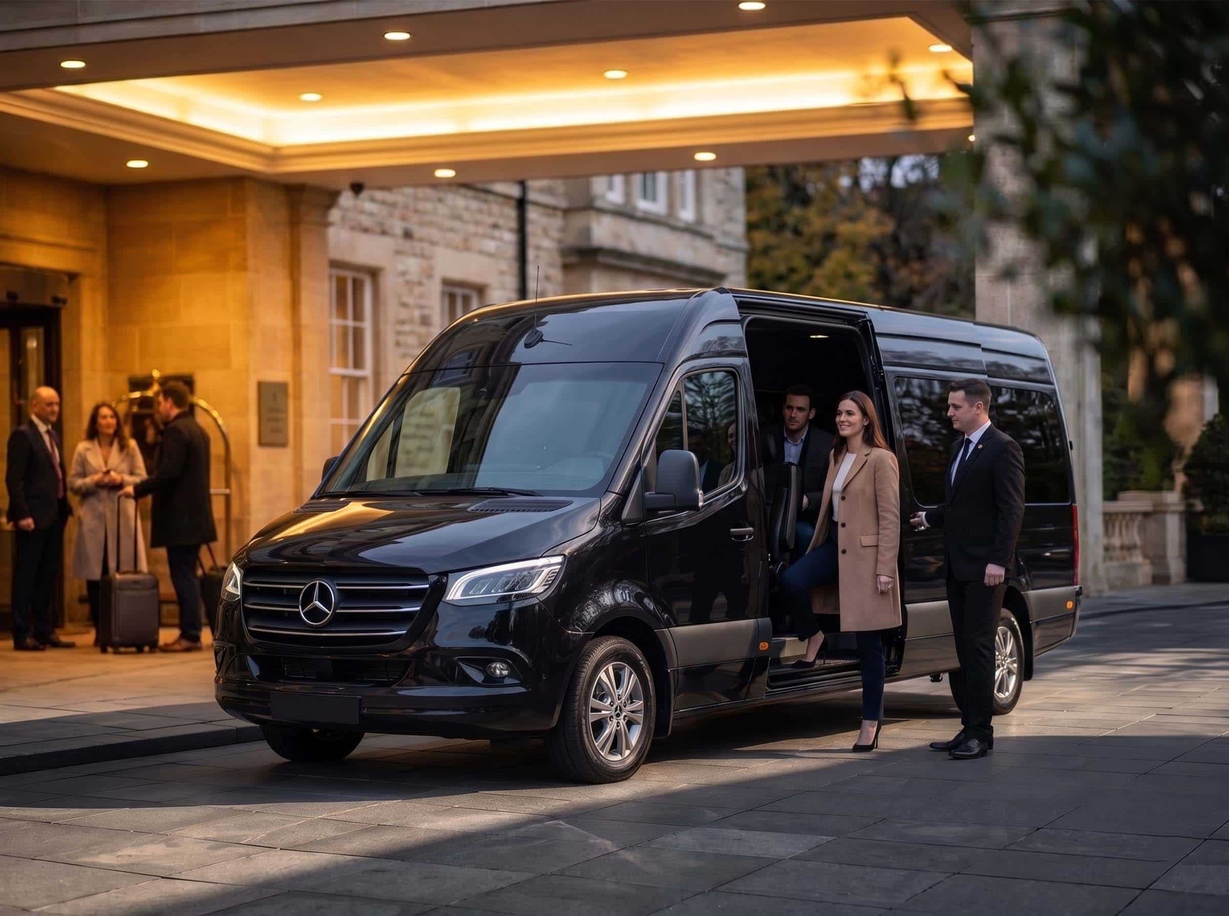 Mercedes-Benz luxury minibus passenger vehicle