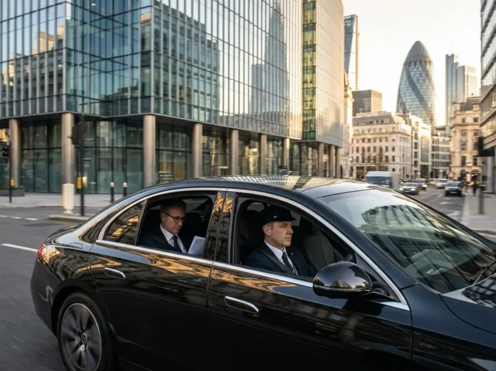 Executive chauffeur service for business roadshows