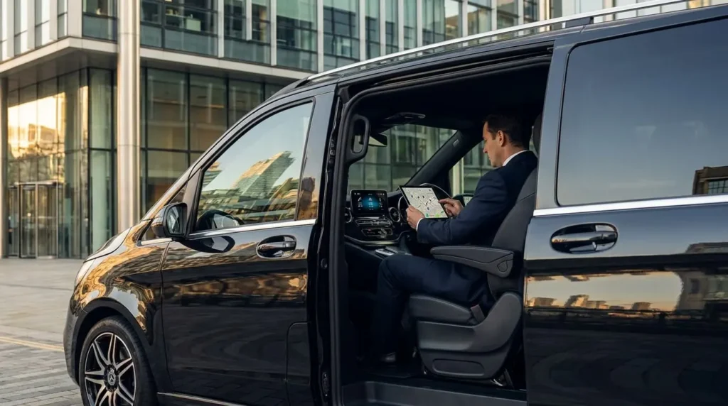 Roadshow chauffeur route planning