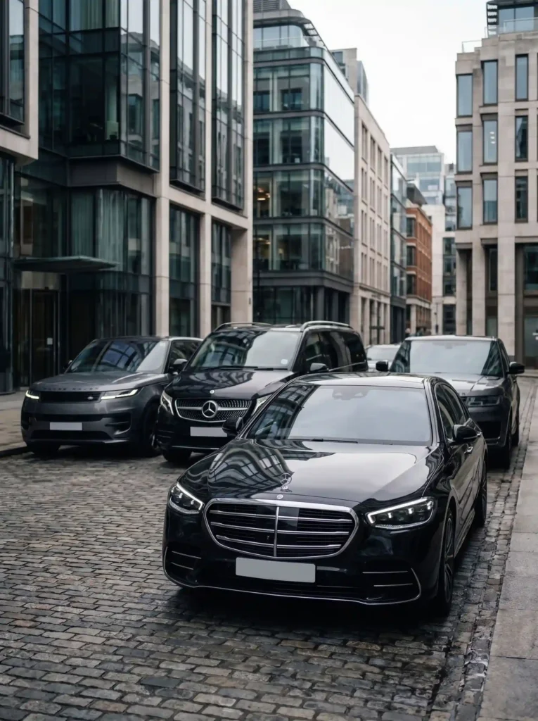 Luxury chauffeur fleet vehicle